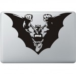 Batman fliegt Macbook Aufkleber Schwarz MacBook Aufkleber